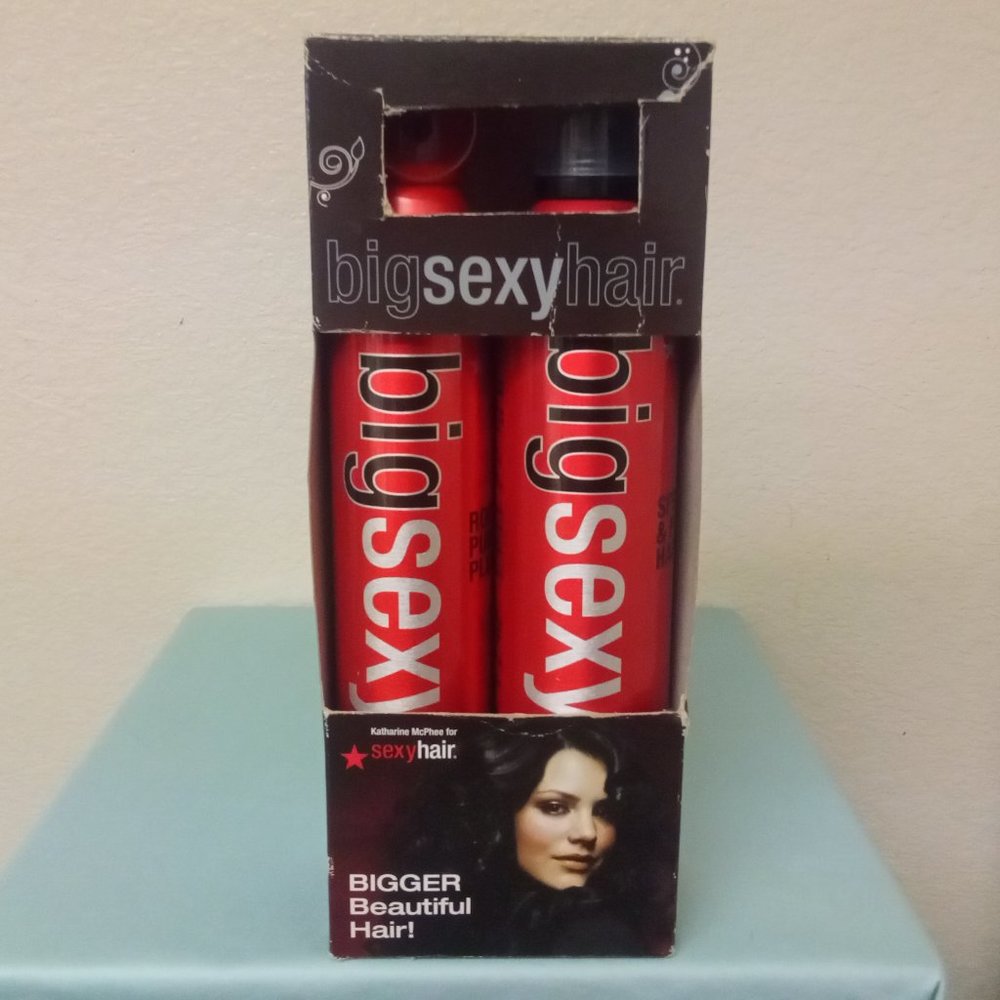 Big Sexy Hair Root Pump Plus Volumizing Mousse + Finishing Spray 10.6 oz New
